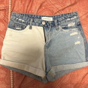 Flying Monkey two toned shorts